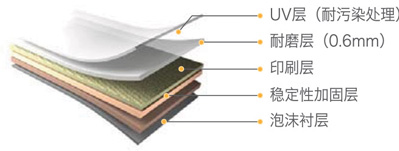 智宝 - HPU处理, 高压透明层, 印刷层, 稳定性加固层, 高弹性层